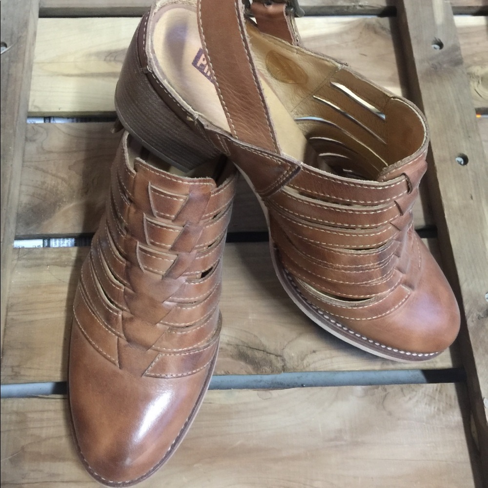 PIKOLINOS Brown Leather Mules